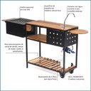 Ver imagem 2 de Churrasqueira Móvel Com Torneira (b-grill Cp 47)