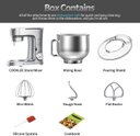 Ver imagem 4 de Cooklee Batedeira 9.5 Qt, 660w, 10 Velocidades, Prata