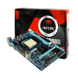 Placa Mae AMD AM4 DDR3 VGA/DVI Radeon HD 3000 Series A78-MAD4 Afox - 1