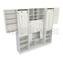 Ver imagem 6 de Armário Multifuncional Ateliê M1 Estação Trabalho Costura - Branco