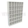 Armário Colmeia M8 100% Mdf (closet Lojas Roupas Expositor) - Branco - 3