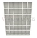 Ver imagem 5 de Armário Colmeia M8 100% Mdf (closet Lojas Roupas Expositor) - Branco
