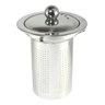 Chaleira Vidro Infusor Inox Bule 500ml Grande Cha Cafe Coador Jarra Transparente Luxo - 3