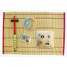Kit para Comida Japonesa 1 Pessoa Esteira 33X15X6cm Btc - 1
