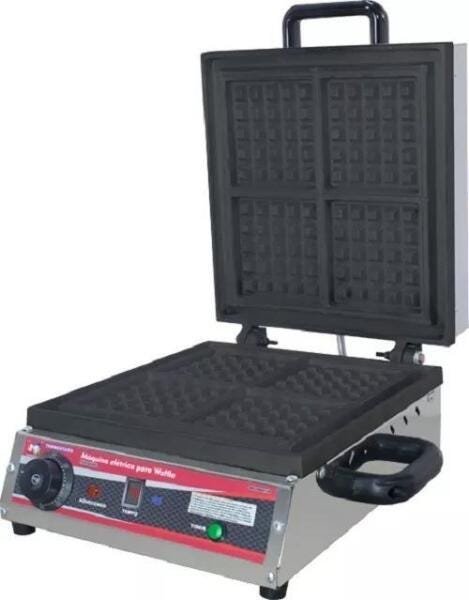 Máquina De Waffles Gw-4 127V Teflon Digital - Inovamaq - 1
