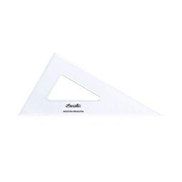 Esquadro Acrílico Trident 60° 32Cm Sem Escala 2632 - 1