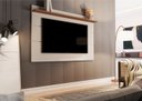 Ver imagem 3 de Painel para TV Mirfak 1.6 Off White Freijó
