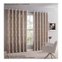 Ver imagem 2 de Cortina para Sala Quarto Blackout Jacquard 300x250cm Samoa Bege