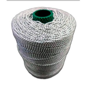 Rolo Corda para Persiana Vertical 2mm - Cor Cinza Mescla - 400 Metros