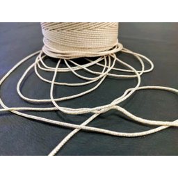 Rolo Corda para Persiana Vertical 2mm Poliéster - Cor Bege Mescla - 400 Metros - 3
