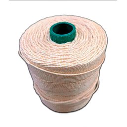 Rolo Corda para Persiana Vertical 2mm Poliéster - Cor Bege Mescla - 400 Metros - 1