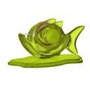 Ver imagem 1 de Porta Fita Adesiva Piranha Verde Limão GENI