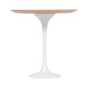 Ver imagem 2 de Mesa Saarinen Redonda Freijó 150cm - Base Branca