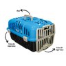 Caixa de Transporte Pet Joy Número 2 Azul - Furacão Pet - 2