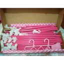Ver imagem 2 de GUARDA ROUPA PORTATIL ORGANIZADOR CABIDEIRO ARARA DE ROUPA DESMONTAVEL COM PRATELEIRA