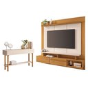 Ver imagem 1 de Home Suspenso Zenith Cinamomo Off White com Aparador Fiero Off White - HB Móveis