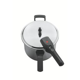 Panela de Pressão Brava 22 cm 6 L em Aço Inox Fundo Triplo Tramontina 62416/220 - 7