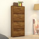 Ver imagem 1 de Sapateira Anne com 4 Portas - Canela - Mira Rack