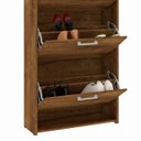 Ver imagem 2 de Sapateira Anne com 4 Portas - Canela - Mira Rack