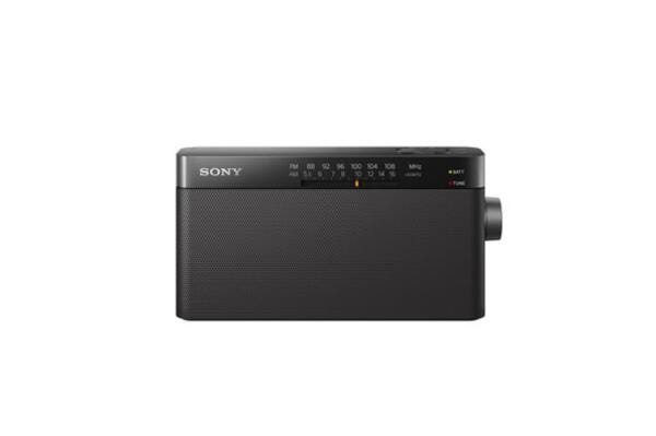 Rádio Portátil Sony Icf-306 Analógico Am/Fm - Preto