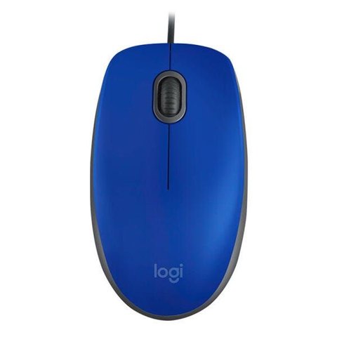 Mouse Optico M110 Silent Azul Usb Logitech