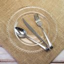 Ver imagem 2 de Jogo 4 Pratos Cristal Pearl 28cm Unidade Transparente