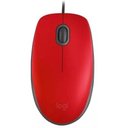 Ver imagem 1 de Mouse Optico M110 Silent Vermelho Usb Logitech