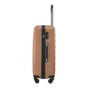 Ver imagem 3 de Mala de Viagem Tamanho Bordo 10kg Rodas 360 - Gladiador Diamond D1mb: Rose Gold