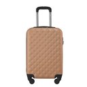 Ver imagem 1 de Mala de Viagem Tamanho Bordo 10kg Rodas 360 - Gladiador Diamond D1mb: Rose Gold