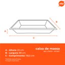 Ver imagem 3 de Kit 3 Caixas de Massa 160 Litros Afort