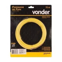 Guia Passa Fio Sonda de PVC alma de Aço Profissional 20m Vonder - 2