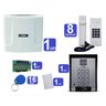 Kit Central de Interfone Condomínio 16 Ramais Comunic 16 + 8 Terminais e Porteiro F-12 Sca HDl - 1