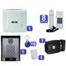 Kit Central de Interfone Condomínio 16 Ramais Comunic 16 + 8 Terminais, Porteiro F-12 Sca E - 1