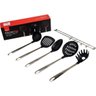 Conjunto De Utensílios Cozinha 5 Peças + Suporte Kitchen Fun - 2