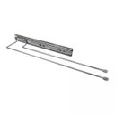 Ver imagem 3 de Porta Pano Duplo Cromado com Corrediça 42 Cm Jomer