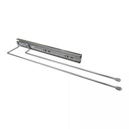 Porta Pano Duplo Cromado com Corrediça 42 Cm Jomer - 3