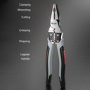 Ver imagem 6 de Alicate Universal 9 Polegadas Multifuncional Profissional Delixi