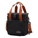 Ver imagem 1 de Bolsa Térmica Lancheira Alça Transversal Multiuso Moderna Reforçada Fitness Academia Trabalho