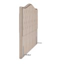 Ver imagem 3 de Cabeceira Casal Queen 160cm Siena P02 Linho Bege Cru - Mpozenato