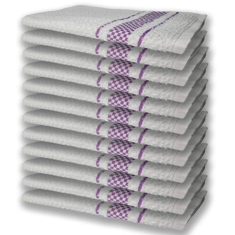 12 Panos de Prato Atoalhado Felpudo Premium Lil?s