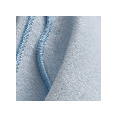 Lençol de Flanela Azul Bambino - Berço