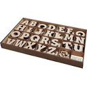 Ver imagem 3 de Alfabeto Móvel, Jogo Pedagógico, Letras em Mdf 150 - Crú