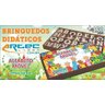 Alfabeto Móvel, Jogo Pedagógico, Letras Em Mdf 150 - crú - 2