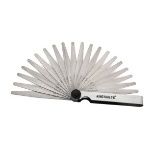 Kit Calibre de Folga 20 Lâminas aço Capacidade 0,05 600.011