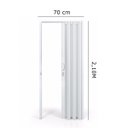 Ver imagem 3 de Porta Sanfonada BelPlast de PVC 70cm x 2,10M Cores