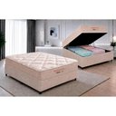 Ver imagem 1 de Cama Box Baú Crc Casal +Colchão D33 Milão Orthoflex 138x188