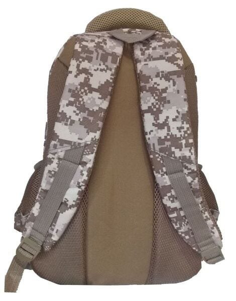 Mochila Camuflada Tática Militar Exercito Escolar Reforçada 29l - Creme - Camuflada - 5