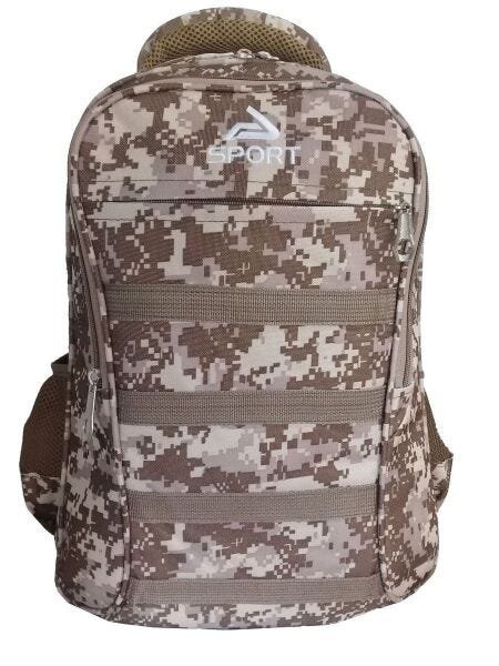 Mochila Camuflada Tática Militar Exercito Escolar Reforçada 29l - Creme - Camuflada - 2