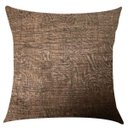Ver imagem 5 de Kit 4 Capas de Almofadas Composê Otto Terracota e Marrom Liso 45cmx45cm