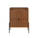 Ver imagem 5 de 2 Mesas de Cabeceira Vênus Mdf 45cm